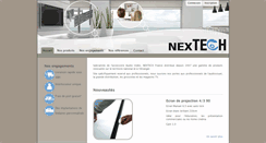 Desktop Screenshot of nextech-france.com